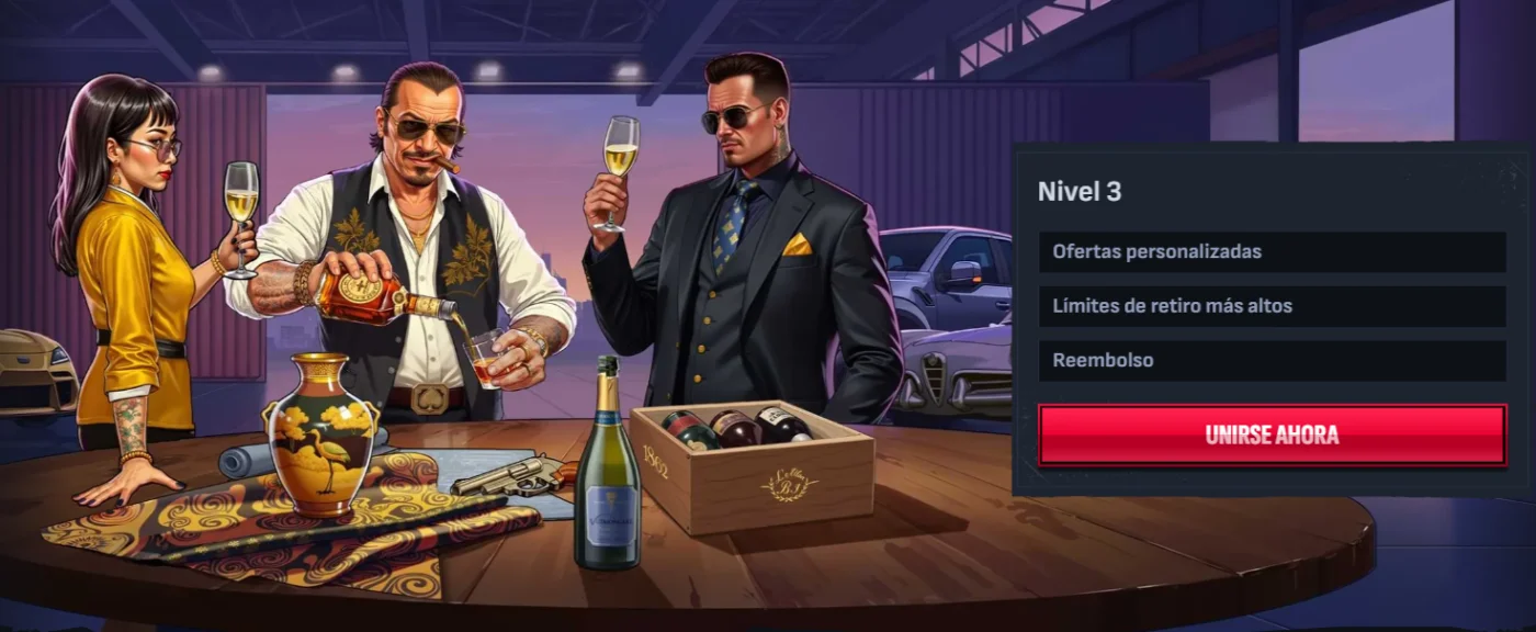 Mafia Casino Programa VIP