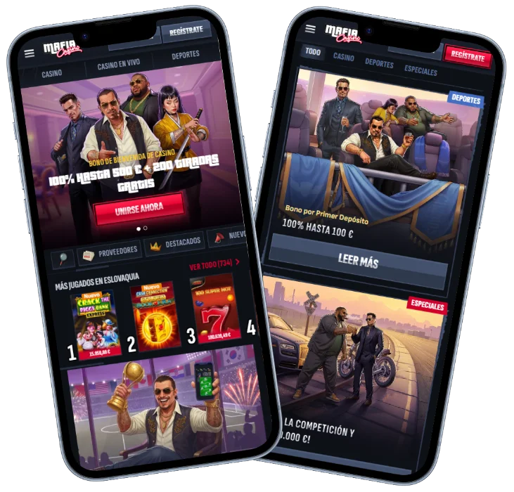 Mafia Casino Versión Móvil